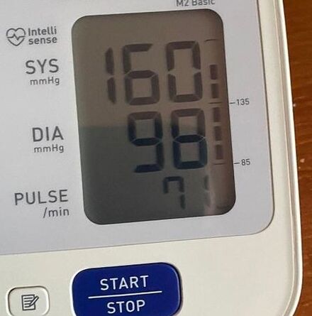 A pressão estava aumentando constantemente